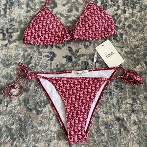 COPY - Pink monogram dior bikini small